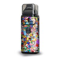 Skin Decal Vinyl Wrap for Aspire Breeze 2 II Vape stickers skins cover/Sticker collage,sticker pack