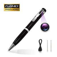 HD 1080P Hidden Pen Camera, Video Recording, Security Pen Camera, Support Loop Recording, Security for Home and Office