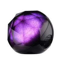 TOPGEE Magic Glitter Ball Portable Wireless Bluetooth LED Light Audio Compact Speaker