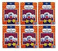 Set of 18 Giant Halloween White Ghost Lawn Bags with Twist Ties in 3 Different Sizes (Set of 18, Ghosts)