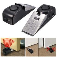 New Door Stop Block Systerm Security Safety Travel House Portable Burglar Sensors Alarm 125DB