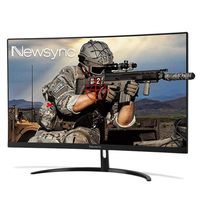 NEWSYNC 27 inch 144Hz 1ms 1080p Curved Gaming Mointor (1800R, AMD Free Sync, Cross-Hair Target, Flicker-Free, Low-Blue Light, Black Level, Slim Bezel) DisplayPort, HDMI, DVI (27FC 144 Curved)