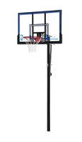 Spalding NBA In-Ground Basketball System - 50" Polycarbonate Backboard