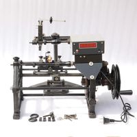Wotefusi New Industrial 220V Manual Automatic Hand Electronic Coil Count Winding Machine Winder FZ-160 Wire Diameter:0.06-0.5mm