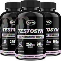 Testosyn (3 Pack) - High Performance Testosterone Supplement, 180 Count