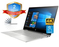 HP Envy x360 15t Convertible 2-in-1 Laptop (Intel i7-8550U Quad-Core, 32GB RAM, 2TB Sata SSD, 15.6" 4K UHD (3840x2160) Touchscreen, Win 10 Pro) Two Year Warranty and Accidential Damage