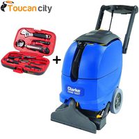 Clarke EX40 16ST Self-Contained Upright Carpet Cleaner 56265504 and Toucan City Tool kit (9 - piece)