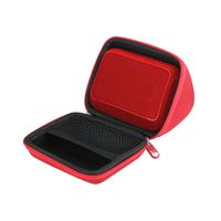 Hermitshell Hard Travel Case Fits OontZ Angle Solo Super Portable Bluetooth Speaker (Red)