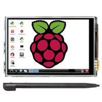 cocopar Raspberry Pi(Pi2/Pi3) LCD Display Module 3.5inch 320480 TFT Resistive Touch Screen Panel SPI Interface for Any Version of Rapsberry pi