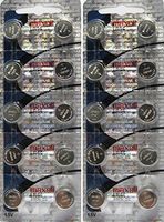 20 Pack Maxell "NEW HOLOGRAM PACKAGE " LR44 AG13 357 button cell battery