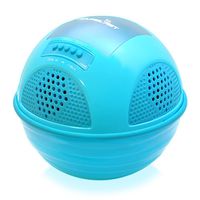 Pyle PWR90DBL Aqua Blast Waterproof Bluetooth Floating Pool Speaker System with Built-In Rechargeable Battery and Wireless Music Streaming