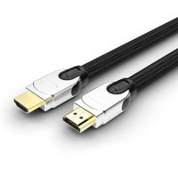 Choseal HDMI Cables,True 4K 24AWG Ultra High Speed 18Gbps Support 3D IMAX & Audio Return Channel Gold Plated Hdmi 2.0 Cable Professional Series (25FT)