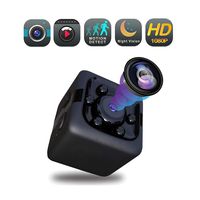 Mini Spy Camera 1080P Hidden Camera Portable Spy Cam with Night Vision and Motion Detection Perfect Indoor Covert Security Camera for Home and Office Hidden Spy Cam (1080P)