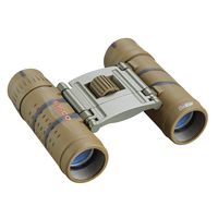 TASCO 165821B Essentials Roof Prism Roof MC Box Binoculars, 8 x 21mm, Brown Camo