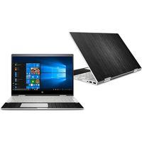 Mightyskins Skin Compatible with Hp Envy X360 Convertible 15" (2018) - Black Wood | Protective, Durable, and Unique Vinyl Decal Wrap Cover | Easy to Apply, Remove, and Change Styles | Made in The USA