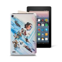 Fire 7 Tablet (16GB, Black) + Star Wars: The Rise of Skywalker Limited Edition Standing Case + Nupro Anti-Glare Screen Protector