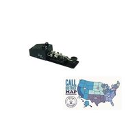 MFJ Morse Code Practice Key and oscillator and Ham Guides TM Pocket Reference Card Bundle