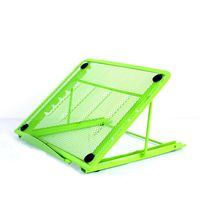 Baobeir Mesh Ventilated Adjustable Laptop Stand for Laptop/Notebook/iPad/Fire 7/Fire 8/Fire 10/Samsung Tab/Tablet and More (Green)