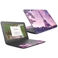 MightySkins Skin Compatible with HP Chromebook 11 G6 11.6" (2018) - Bonjour | Protective, Durable, and Unique Vinyl Decal wrap Cover | Easy to Apply, Remove, and Change Styles | Made in The USA