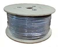 Sunnytech Cat7A STP AWG22 1500MHz 500ft CMR Riser, GHMT 7A Certified Installation Cable,(w/20 Pack Cat7A Plug, 20/Boot Cap Free)