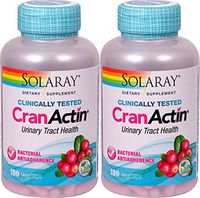 CranActin Cranberry Extract Solaray 180 VCaps