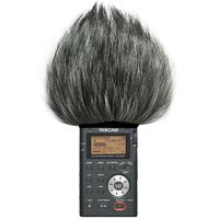 First2savvv TM-DR-100-A01 Outdoor Portable Digital Recorders Furry Microphone Mic Windscreen Wind Muff for Tascam DR-100. DR100
