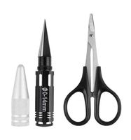Innovateking Hole Puncher Reamer RC Body Reamer with Sleeve 0-14mm & RC Car Curved Trimming Scissor Universal Tool for RC Car Body Shell Accessories