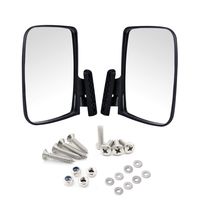 Universal Golf Cart Side View Mirrors for EzGo Club Car Yamaha, Moveland RHOX Style Accessories