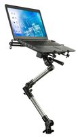 Mount-It! Car Laptop Mount Notebook Tablet Holder for Commercial Vehicles, Trucks Fits iPad and Other Tablet Computers, Heavy-Duty Design with Full Motion Tray, Extendable Arms, Lockable Arm