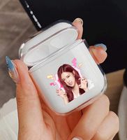 babyhealthy Kpop Blackpink Airpods Cases Lisa Jennie Rose Jisoo Protective Transparent Cover Case for Airpods