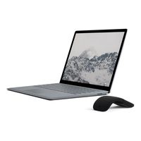 Microsoft Surface Laptop (Intel Core i5, 4GB RAM, 128GB) - Platinum with Black Mouse