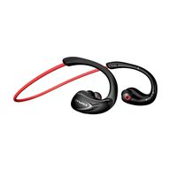 Sports Earbuds for Running Bluetooth, Awei Wireless APTX Stereo Over Ear Headphones with Microphone and Volume Control 10 Hours Talk Headset for Gym Running Workout - A880BL Red