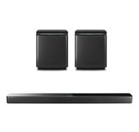Bose Home Entertainment System with SoundTouch 300 Soundbar, and Dual Sub Acoustimass 300 Wireless Bass Module, Black