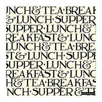 Emma Bridgewater 20 Luxury Paper Luncheon Napkins- Black Toast