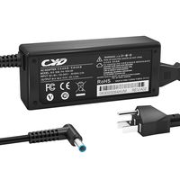 CYD 65W PowerFast Compatible with Laptop-Charger HP Pavilion Sleekbook TS 14-K031tx M6-N015dx M6-P014dx M7-K211dx M7-K111dx 15-J007cl 14-N029tx 15-N018tx M6-N010dx, Extra 3.3ft DC Adapter Cable
