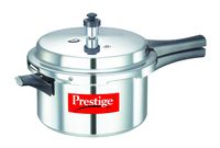 Prestige Popular Aluminium Pressure Cooker, 4 Liters