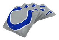 Wild Sports NFL Indianapolis Colts Gray Authentic Cornhole Bean Bag Set (4 Pack)