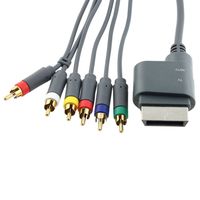 Theo&Cleo HDTV HD AV RCA Component Cable Cord For MICROSOFT XBOX 360 NEW