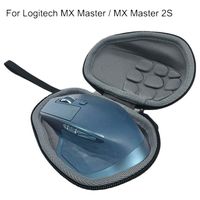 for Logitech MX Master/MX Master 2S Mouse Cover, salaheiyodd Hard Travel Case Wireless Mouse Protective Storage Case Water-Resistant Compatible with Logitech MX Master/MX Master 2S Mouse (Black)