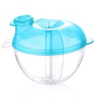 Accmor Baby Milk Powder Formula Dispenser, Non-Spill Formula Dispenser and Snack Storage Container, Blue
