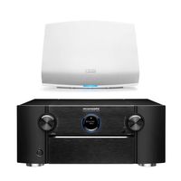 Marantz SR8012 11.2 Channel AV Receiver with HEOS 5 Wireless Streaming Speaker - Series 2 (White)
