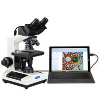 OMAX 40X-1000X Compound Binocular LED Microscope with Built-in 3.0MP Digital Camera