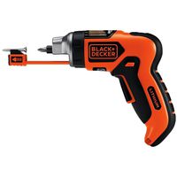 BLACK+DECKER Cordless Screwdriver with Screw Holder, SmartSelect, 6V (LI4000)