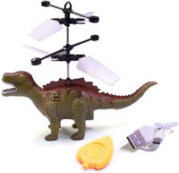 Senhui Flying Ball Toys-Controlled Helicopter Toy & RC Helicopter Dinosaur Toys with Mini Remote and Hand Controlled Dragon Dinosaurs Helicopter for Kids Boys Girls Gifts (Green)