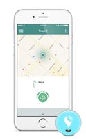 TrackR pixel - Bluetooth Tracking Device. Key Tracker. Phone Finder. Wallet Locator - Aqua