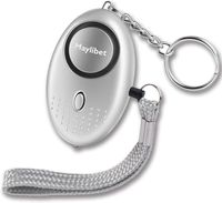 SafeSound Personal Alarm 140dB with Flashlight Safe and Sound Personal Alarms for Women Elderly Kids Self Defense Emergency Siren Song Alarm Keychain