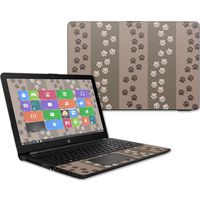 MightySkins Skin Compatible with HP 15t Laptop 15.6" (2017) - Paw Prints | Protective, Durable, and Unique Vinyl Decal wrap Cover | Easy to Apply, Remove, and Change Styles | Made in The USA