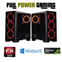 Custom Built Gaming Desktop PC AMD FX 6 core Nvidia GeForce GTX 1060 Mid Class Computer Play Pubg SCUM 60 70 + FPS 16 GB RAM 1 TB HDD RGB Fan RED Blue Green Yellow Purple White Budget Gaming