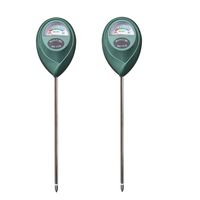 XLUX T10 Soil Moisture Sensor Meter Water Monitor, Hydrometer for Gardening, Farming, No Batteries Required, 2 Pack