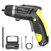 3.6V High Screwdriver 1/4" Multi-Functional Electric Screwdriver and Screw Bits Set Lithium Electric Dril Cordless Hand Drill Charging Screwdriver Screw Power Gun and a Built-In LED Light for Home DIY
